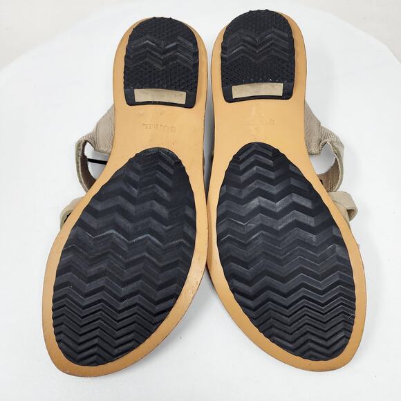 Sorel Lake Shore Sandals Women 11 Strappy Fisherman Taupe Leather  NL-1950-160 - Picture 10 of 11